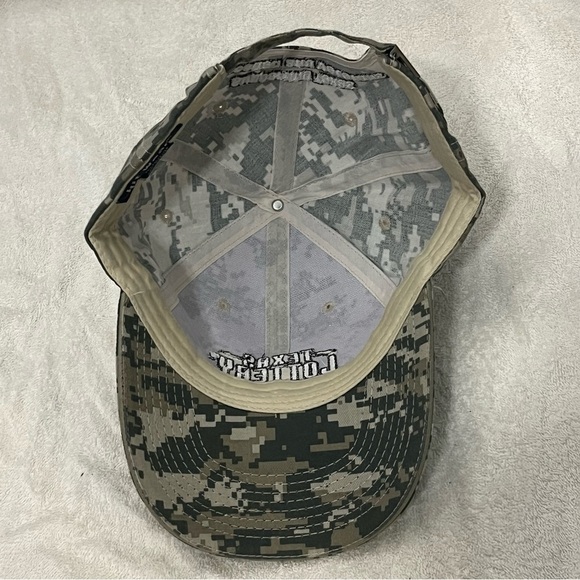 Texas Lottery Adjustable Camouflage Cap in support of Texas Education & Veterans - Picture 4 of 8